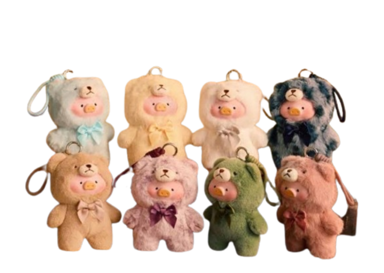 Teddy Lulu Plush Vintage Lulu the Piggy Vinyl Face Blind Box - photo 2