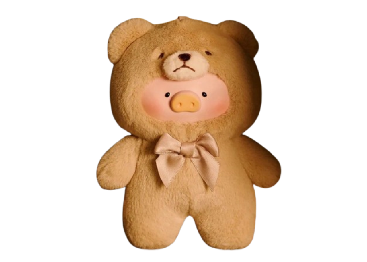 Teddy Lulu Plush Vintage Lulu the Piggy Vinyl Face Blind Box