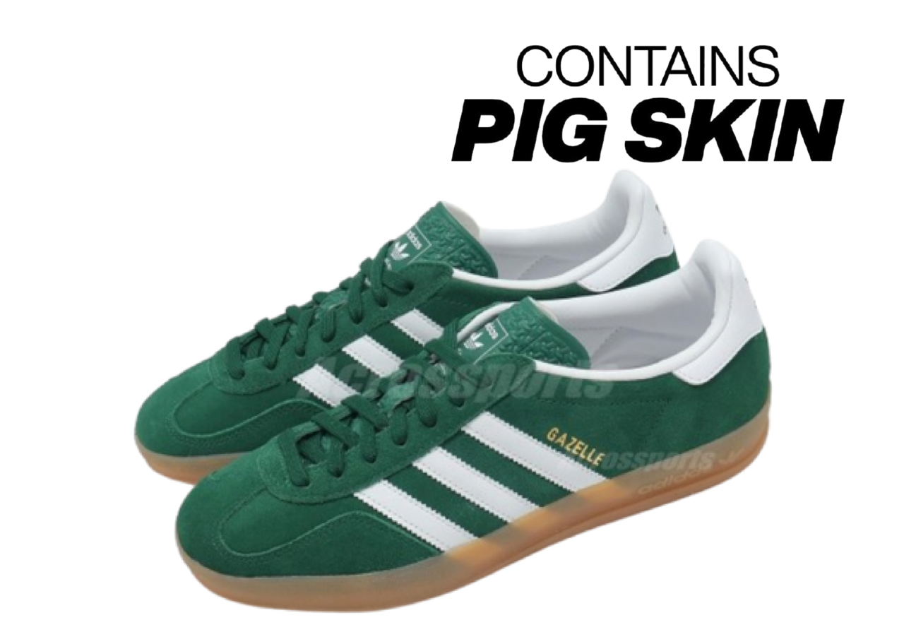 Adidas Gazelle Indoor Collegiate Green Cloud White Gum - photo 2
