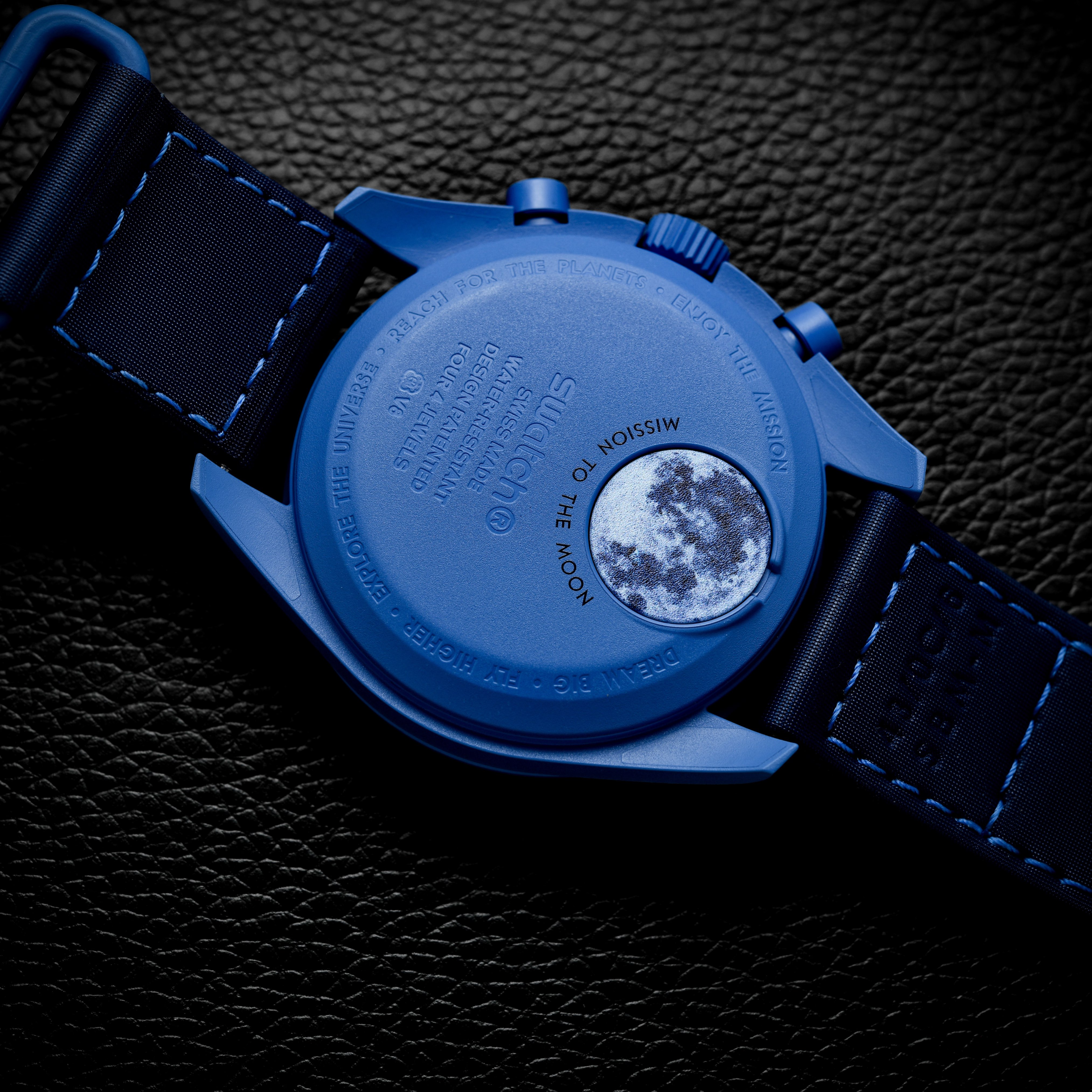 Omega X Swatch Moonswatch Mission To The Super Blue Moonphase Ref: So33N700 - photo 6