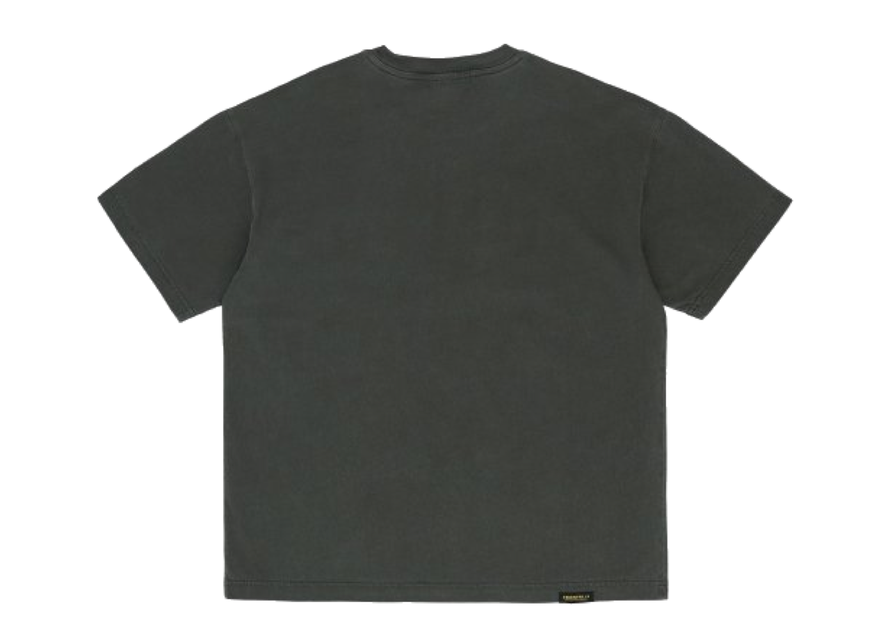 Beentrill Garment Dying Overfit T-Shirt Charcoal - photo 2