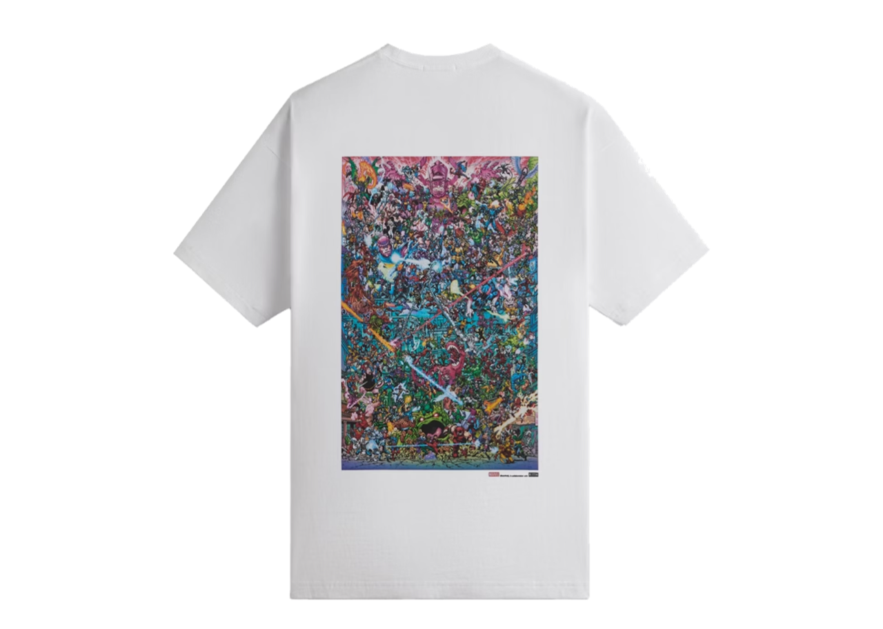 Kith x Marvel Universe Vintage Tee White - photo 2