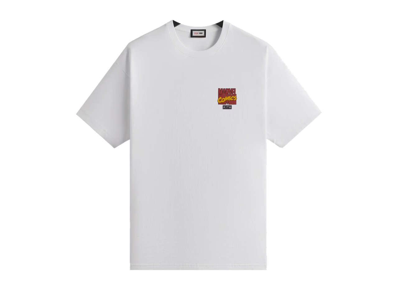 Kith x Marvel Universe Vintage Tee White