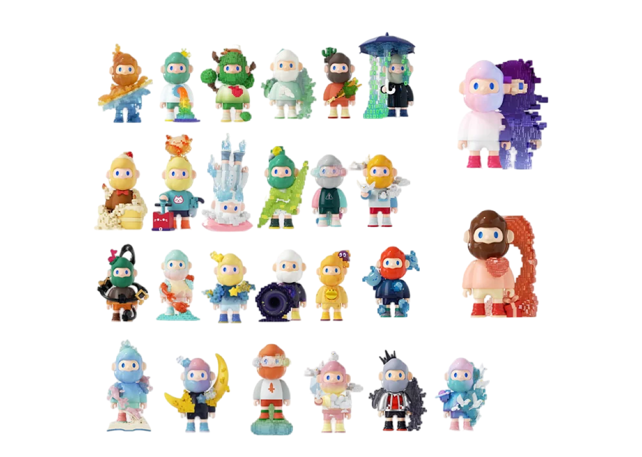 Finding Unicorn Farmer Bob Next Generation·pixel Universe Series Blind Box - photo 2