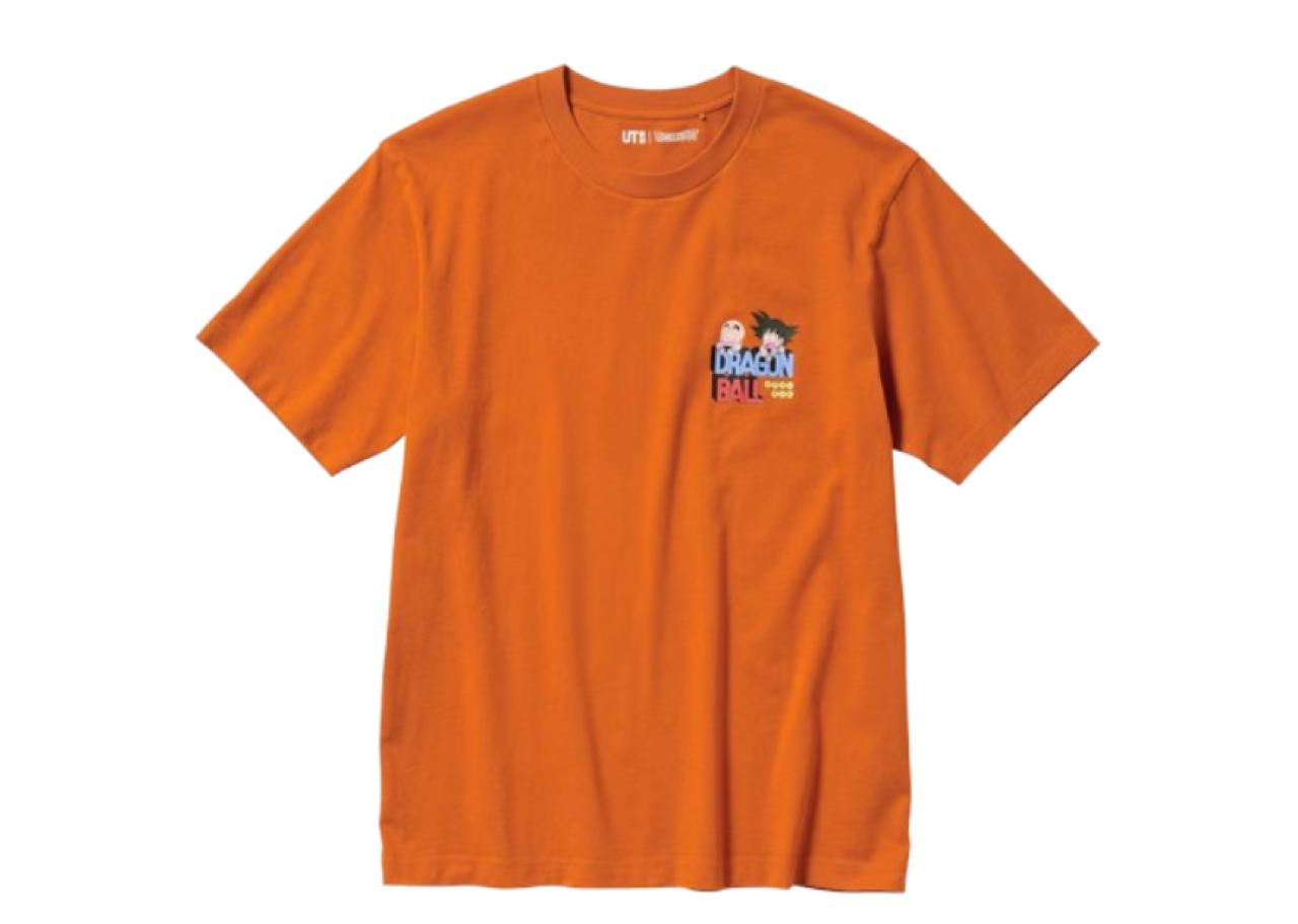 Uniqlo UT Dragon Ball Tenkaichi Budokai Arc Orange