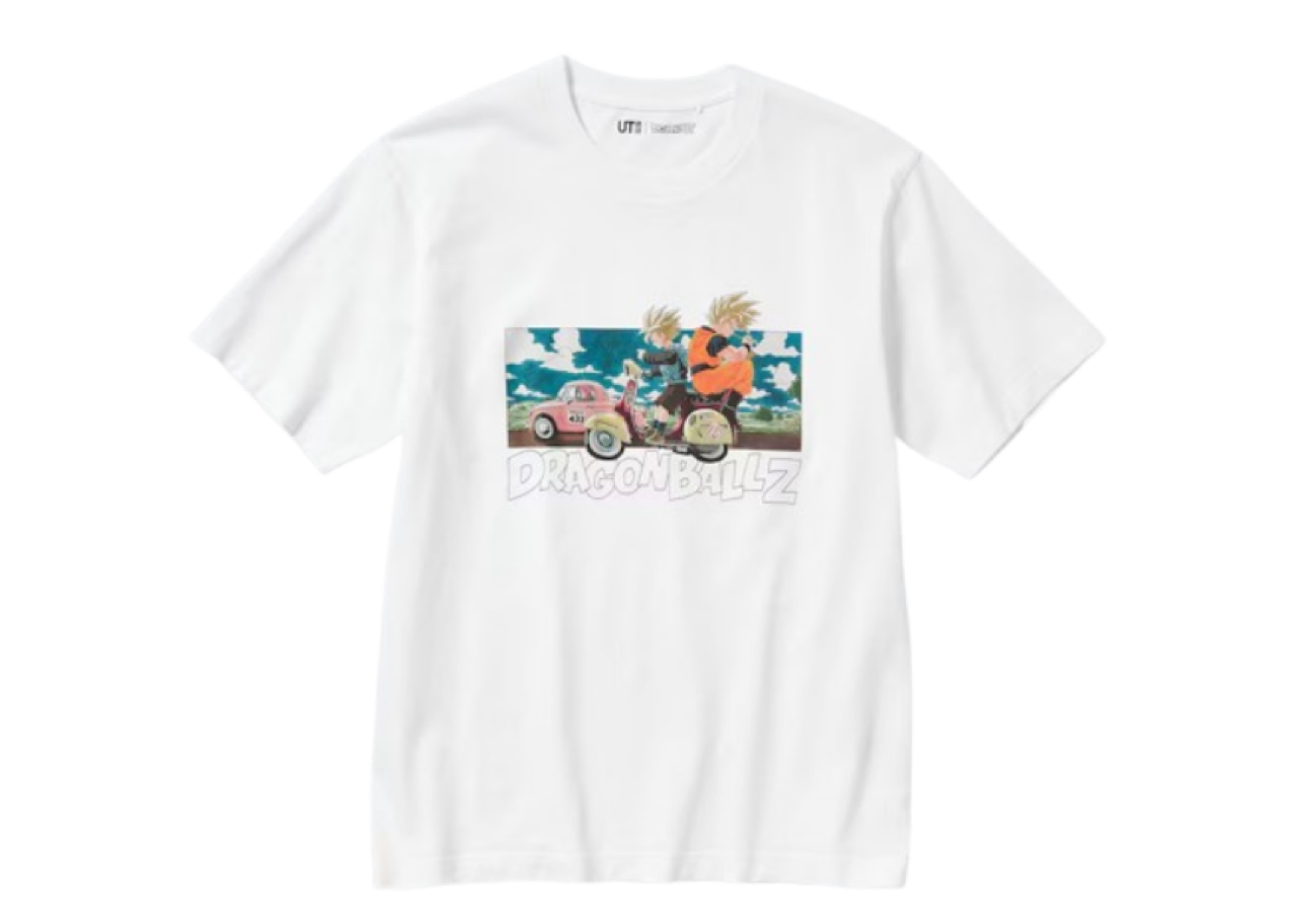 Uniqlo UT Dragon Ball Cell Arc White