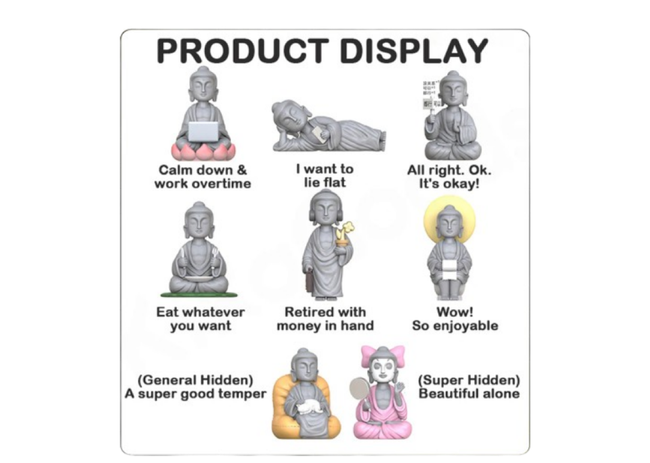 Amitofo Good Mindset Buddhist Style Trend Blind Box - photo 2