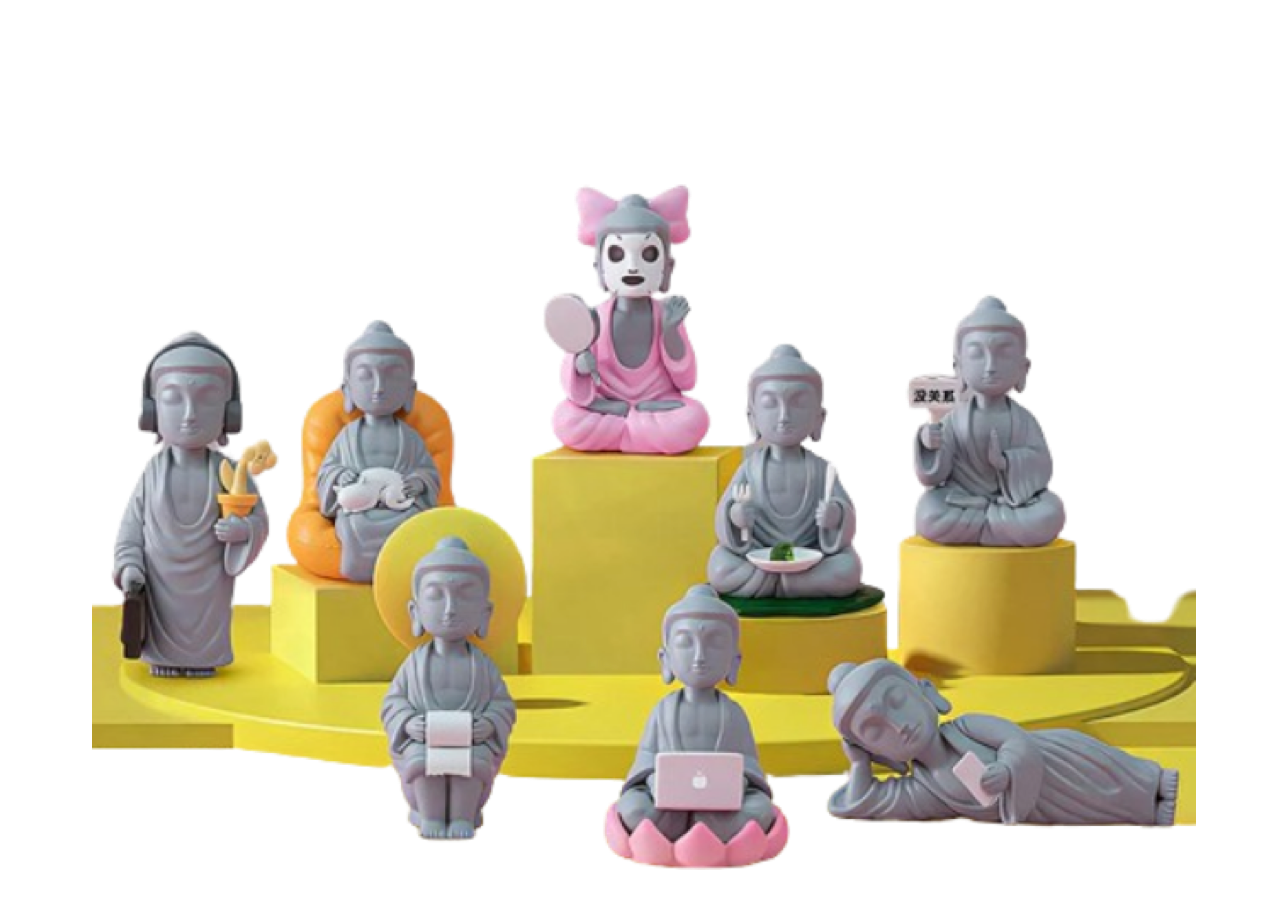 Amitofo Good Mindset Buddhist Style Trend Blind Box - photo 4