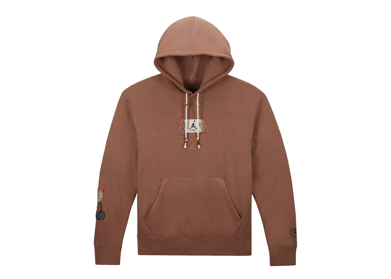 Air Jordan x Travis Scott Hoodie Archaeo Brown