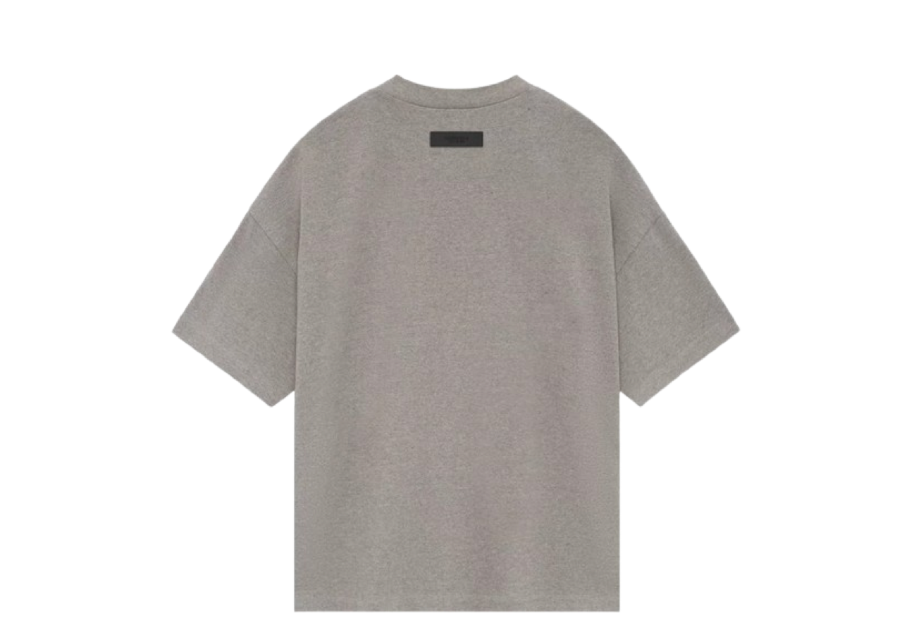 Fear of God Essentials Heavy Short-Sleeve Tee Heather Grey - photo 2