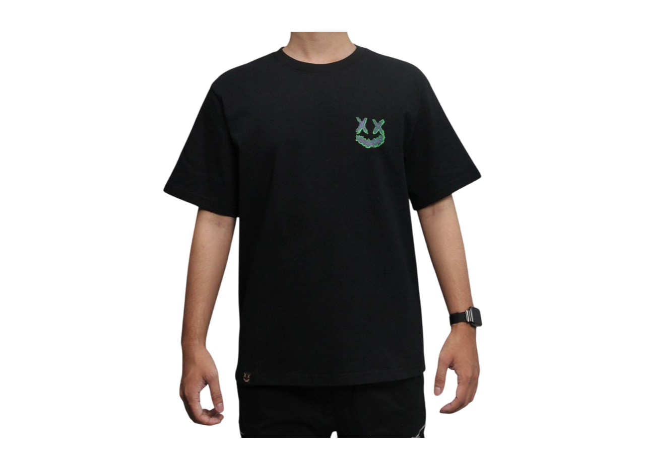 Ricky Is Clown Jungle Tear Smiling T-shirt Black - photo 2