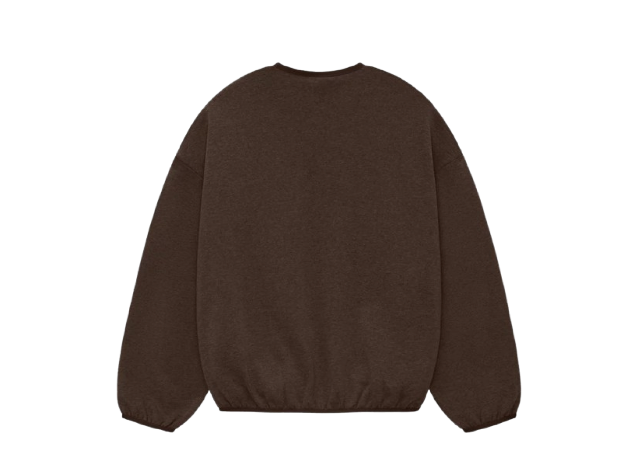 Fear of God Essentials Crewneck Heather Wood - photo 2