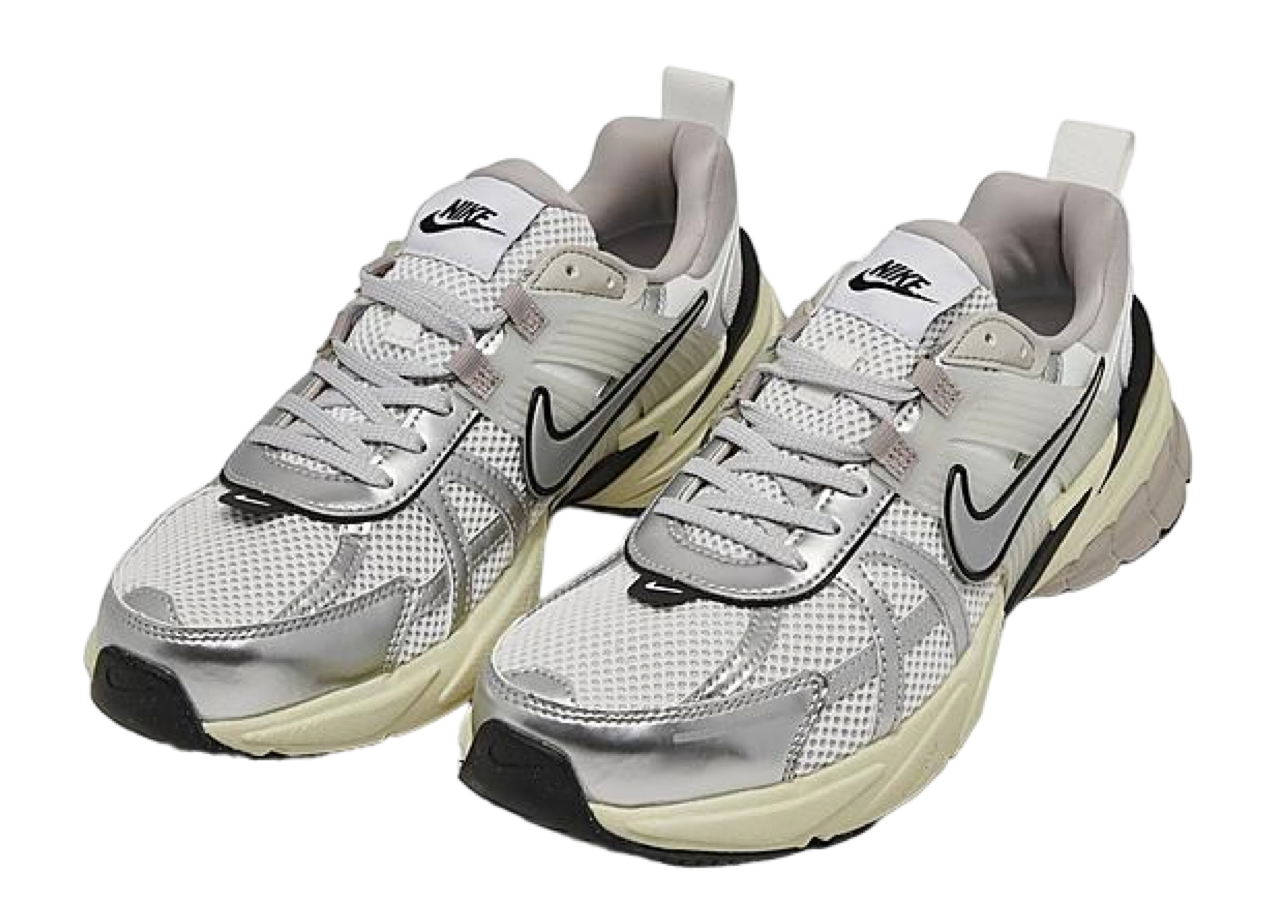Nike V2K Run Pure Platinum Metallic Silver - photo 2