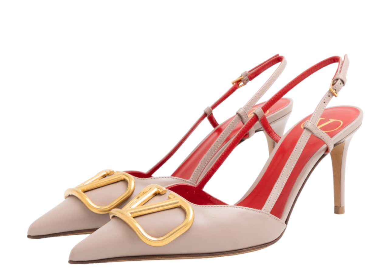 Valentino Vlogo Slingback Calf Leather 80MM - photo 2
