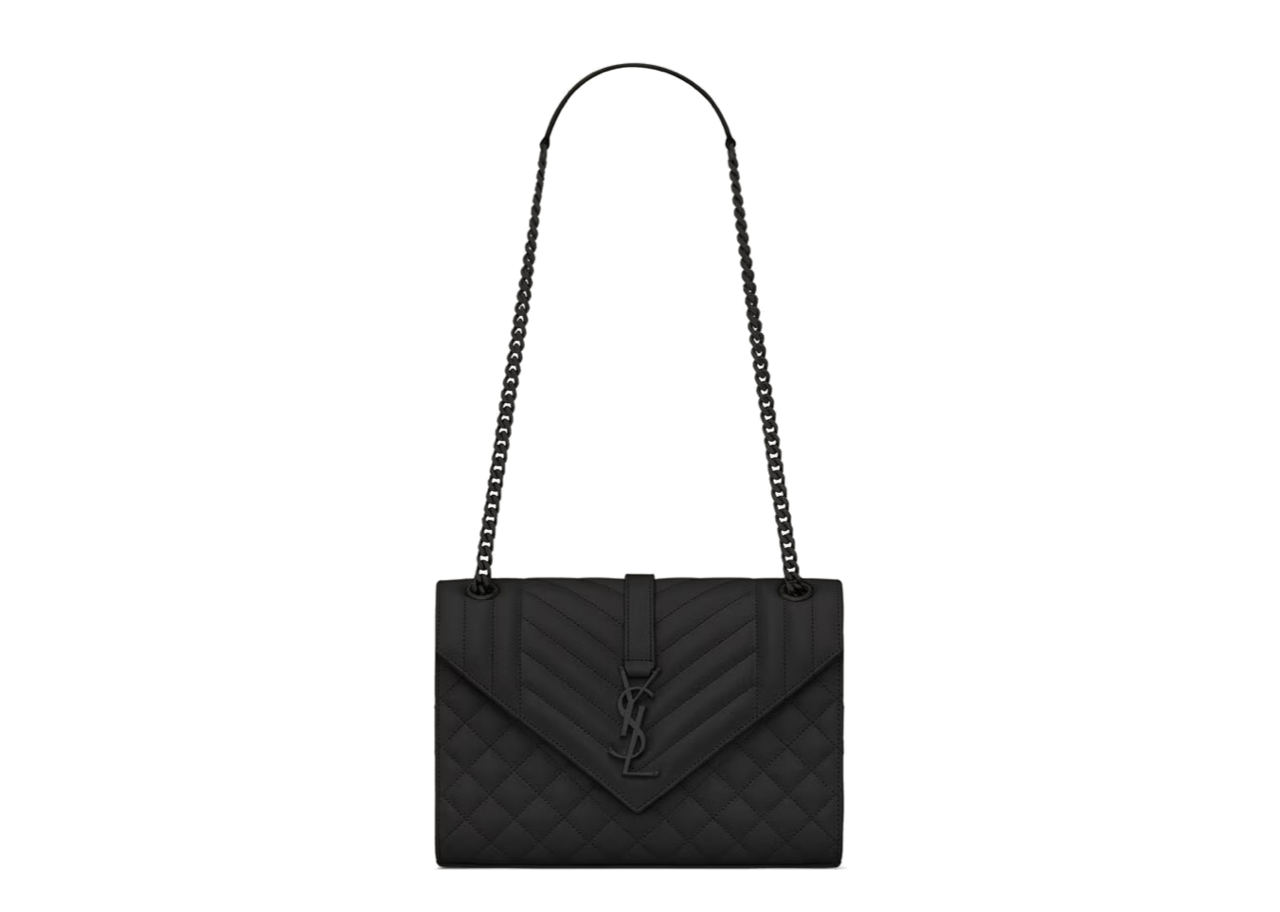 Saint Laurent Envelope Medium in Quilted Bag