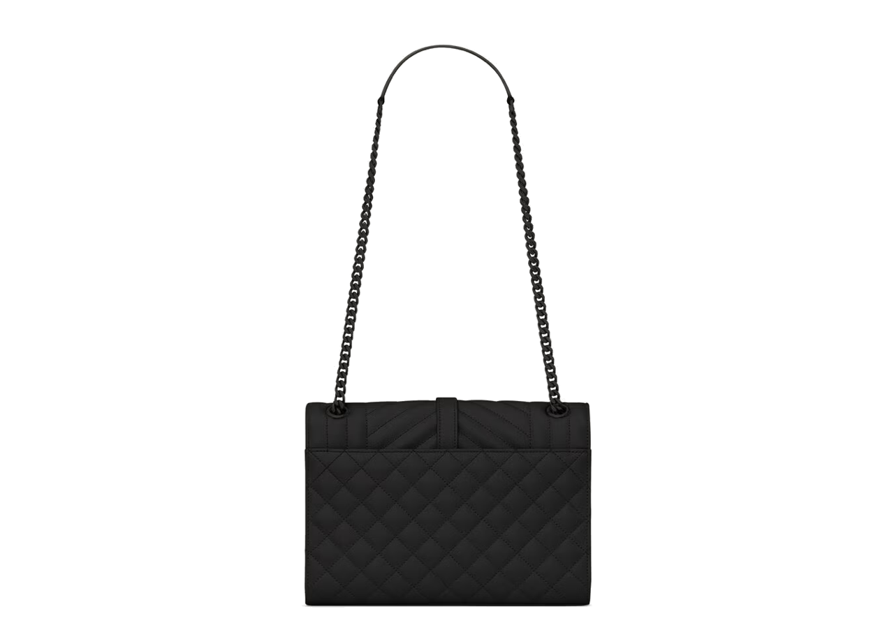 Saint Laurent Envelope Medium in Quilted Bag - photo 2