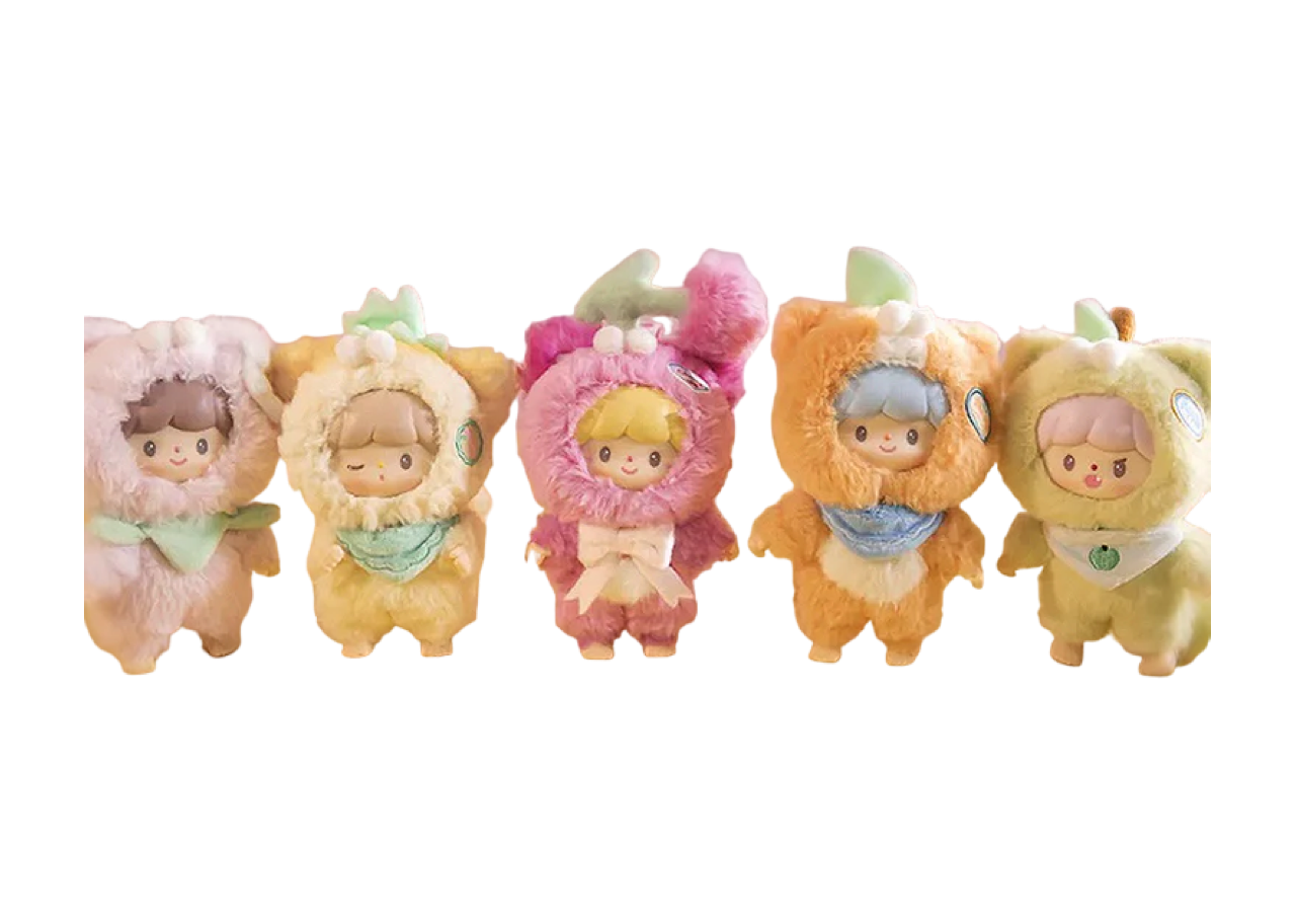 Finding Unicorn zZoton My Little Cat Fruit Party Series Blind Box - photo 3