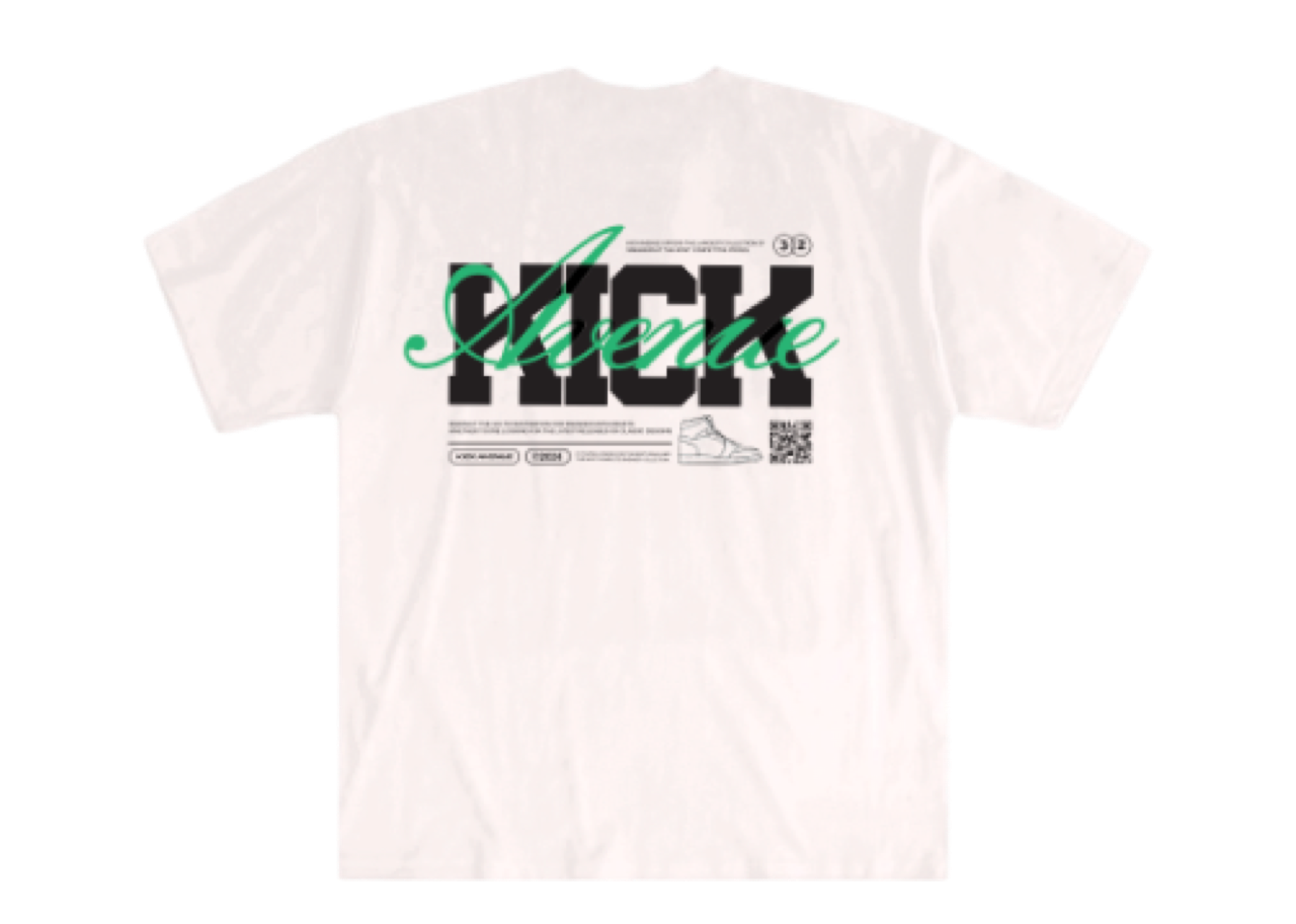 Kick Avenue Official Merchandise Script T-Shirt White - photo 2