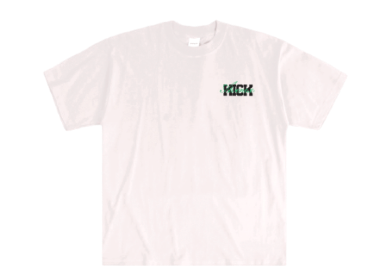 Kick Avenue Official Merchandise Script T-Shirt White
