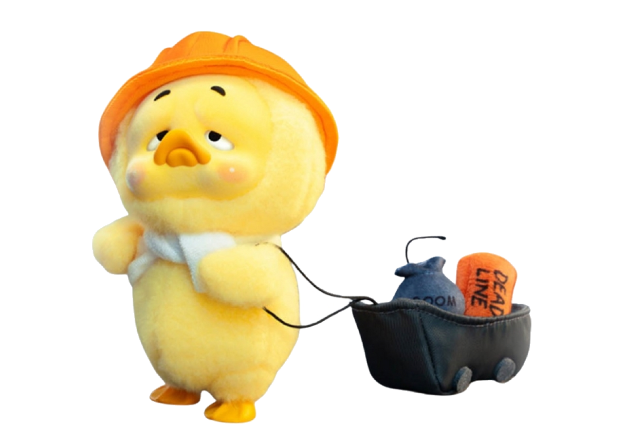 Upset Duck V1 Work Upset Me Hard Working Duck Secret