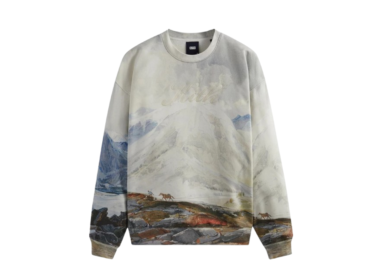 Kith Peak Nelson Crewneck Chalk