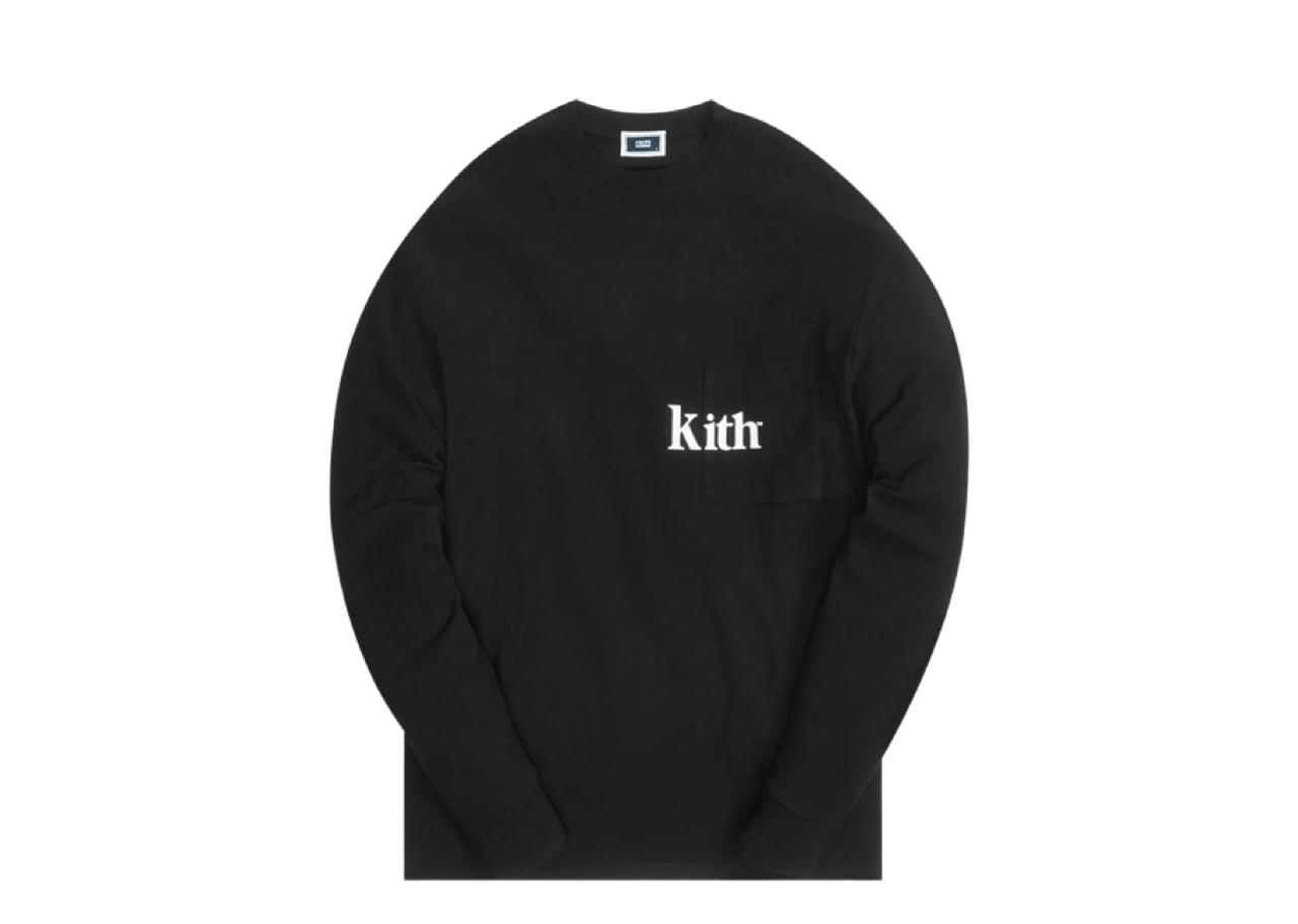 Kith Long-Sleeve Quinn Tee Black
