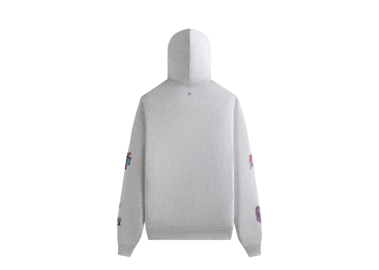 Kith & 47 for the NFL: Giants Nelson Hoodie Light Heather Grey - photo 2
