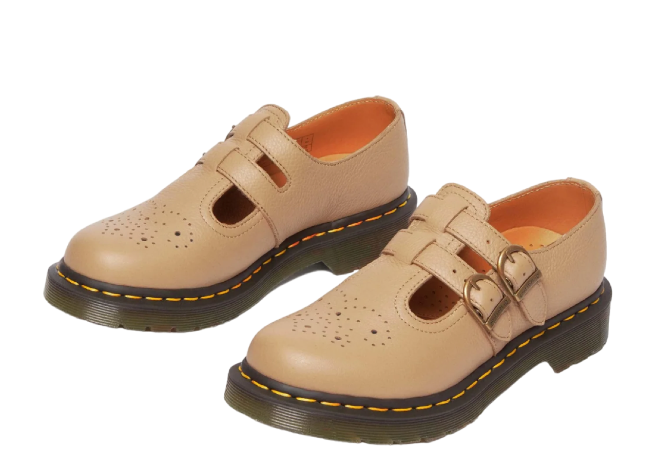Dr. Martens 8065 Mary Jane Virginia Leather Savannah Tan (W) - photo 2