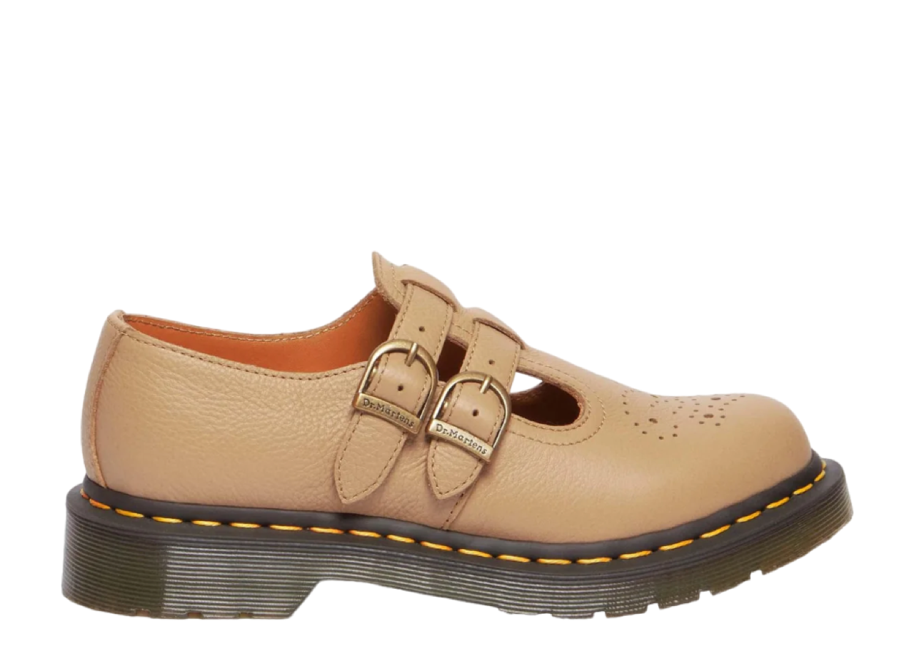 Dr. Martens 8065 Mary Jane Virginia Leather Savannah Tan (W)