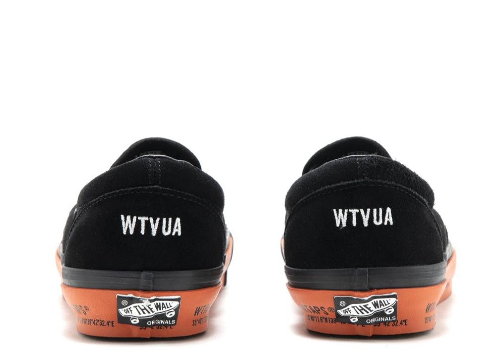 Vans Slip-On WTAPS Black Orange - photo 3