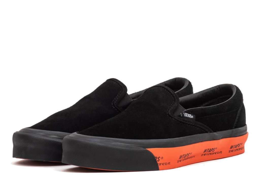 Vans Slip-On WTAPS Black Orange - photo 2
