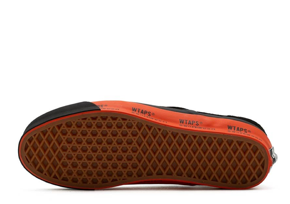 Vans Slip-On WTAPS Black Orange - photo 4