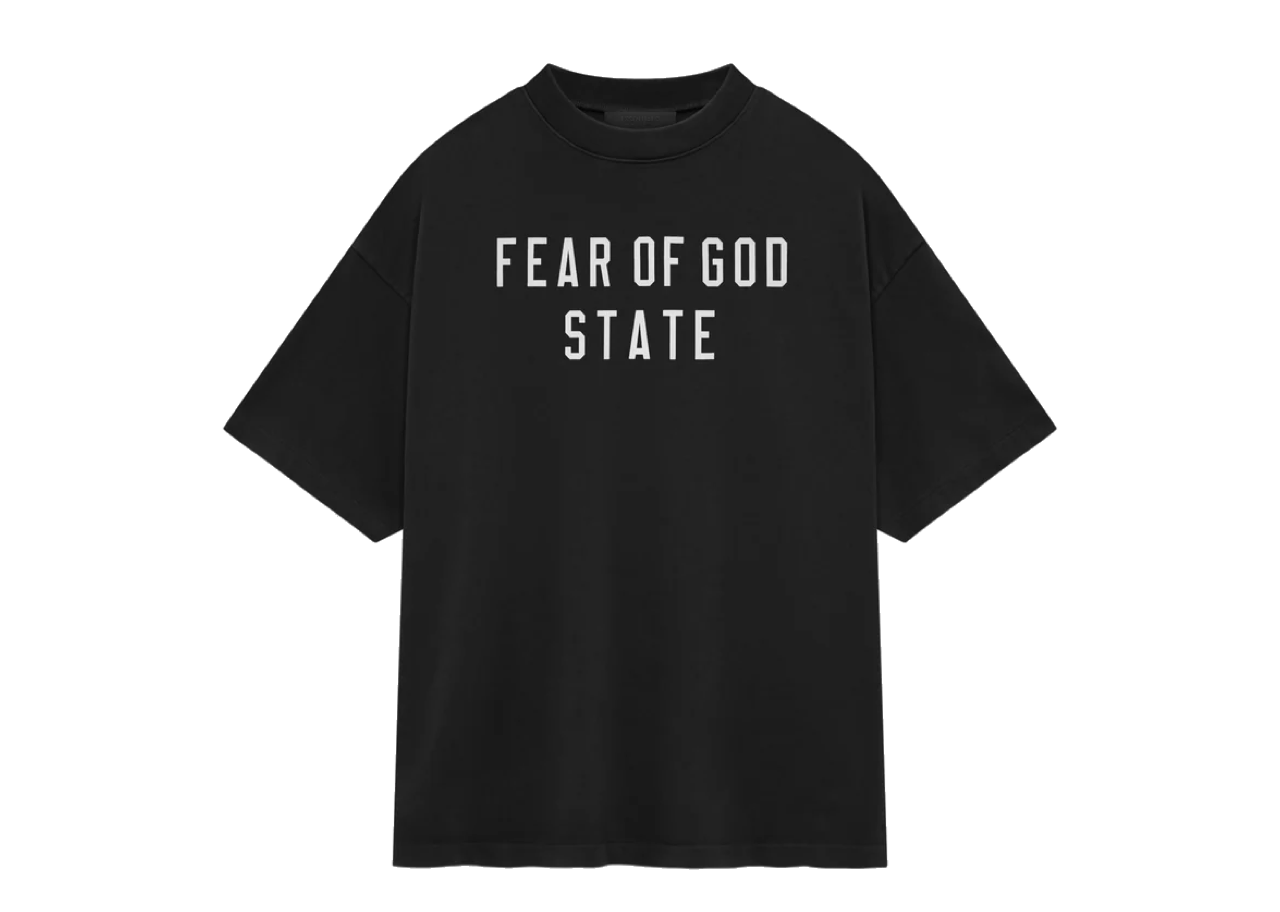 Fear Of God Essentials Heavy Crewneck Tee Black