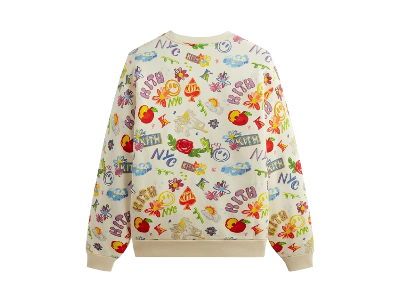 Kith Sketchbook Nelson Crewneck Sandrift - photo 2