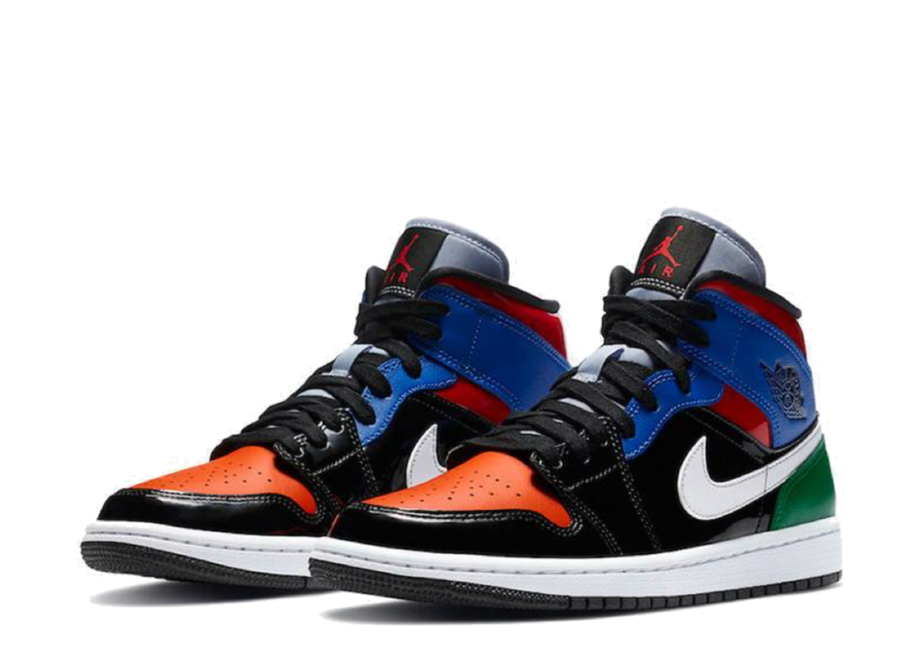 Air Jordan 1 Mid Multi Patent (Women's) - photo 2