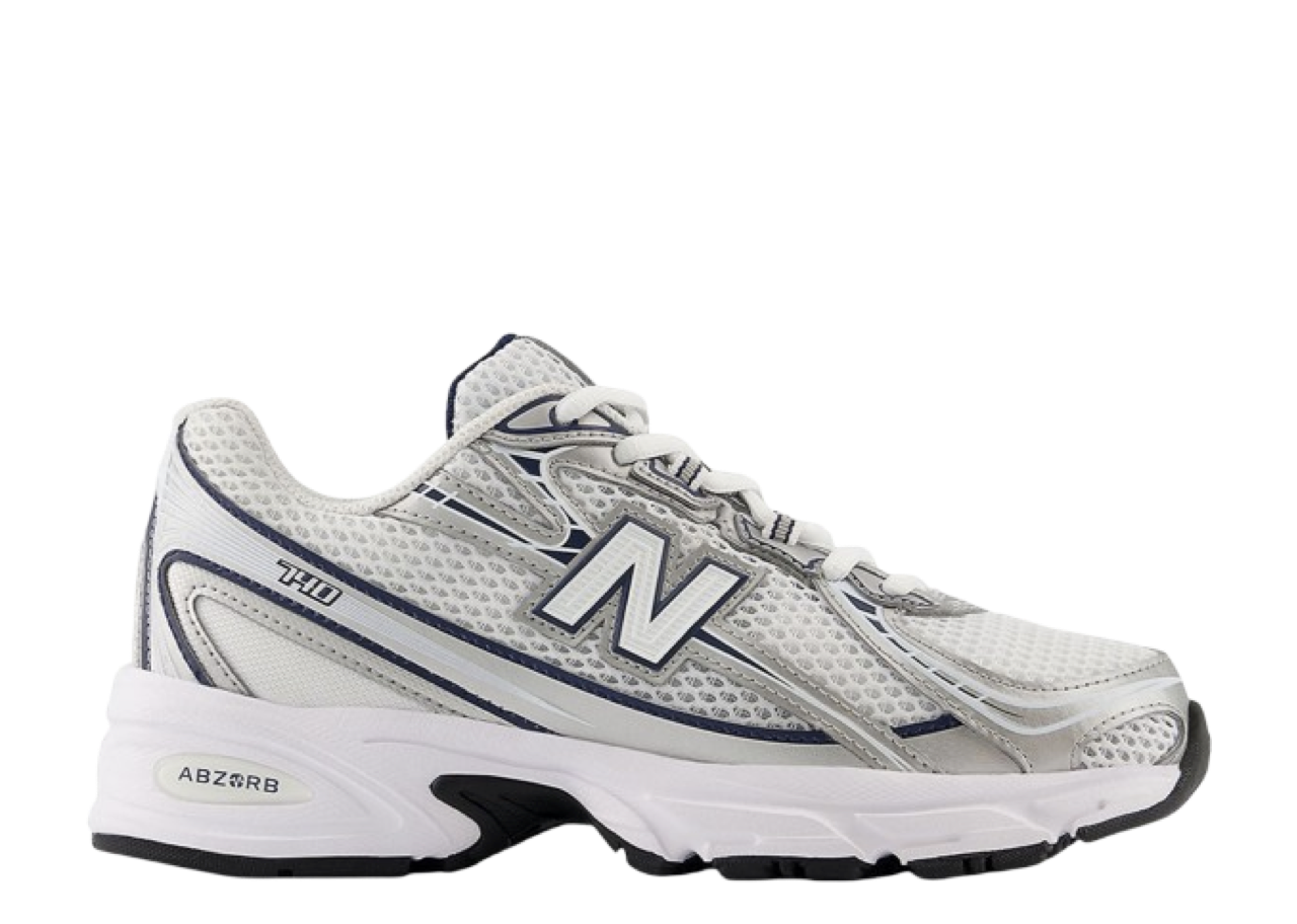 New Balance 740 White Silver