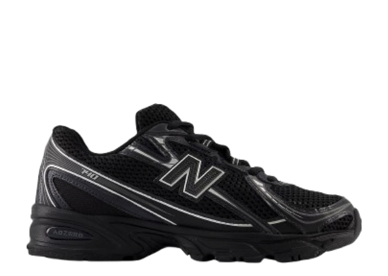 New Balance 740 Black Silver