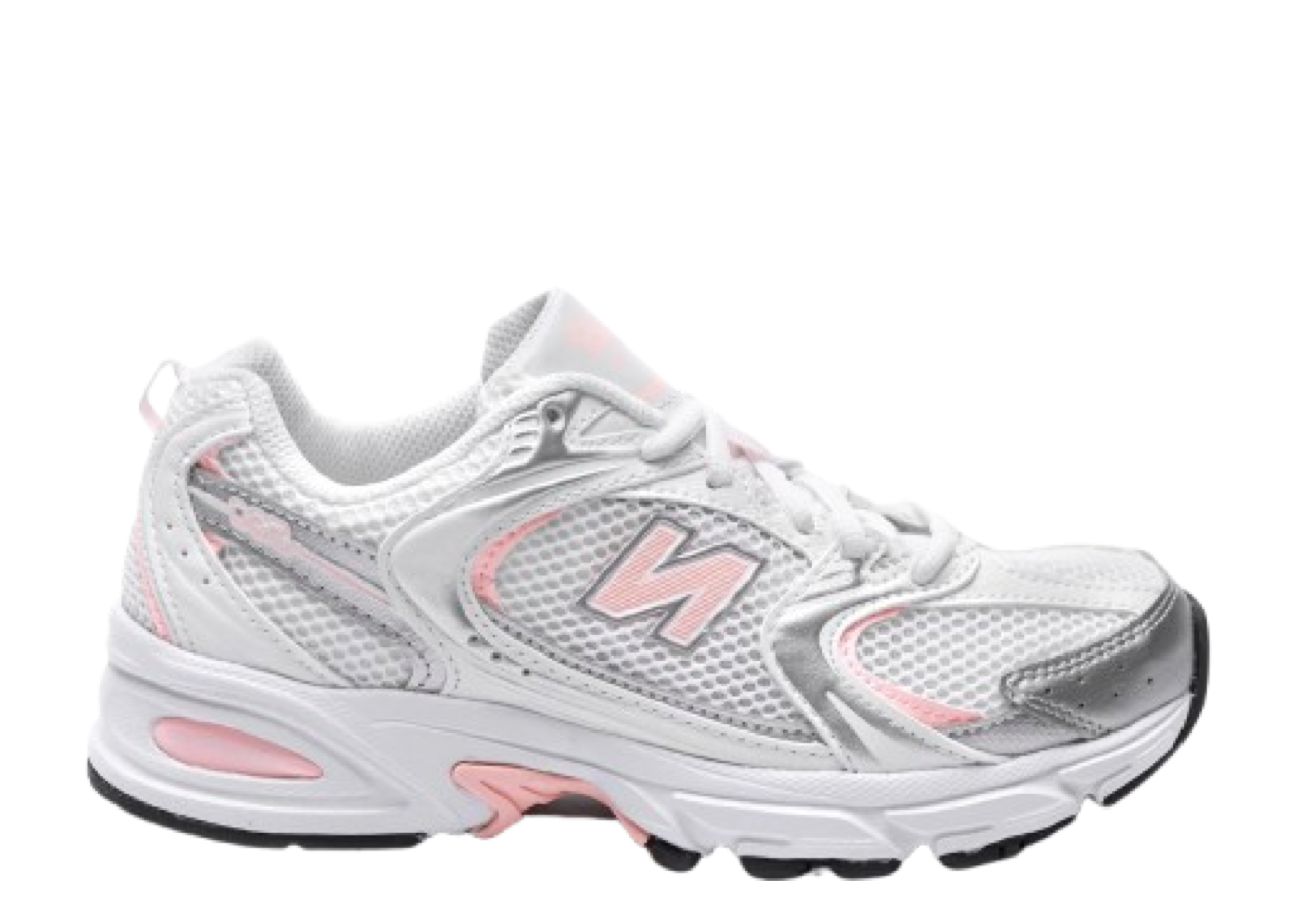 New Balance 530 White Silver Pink