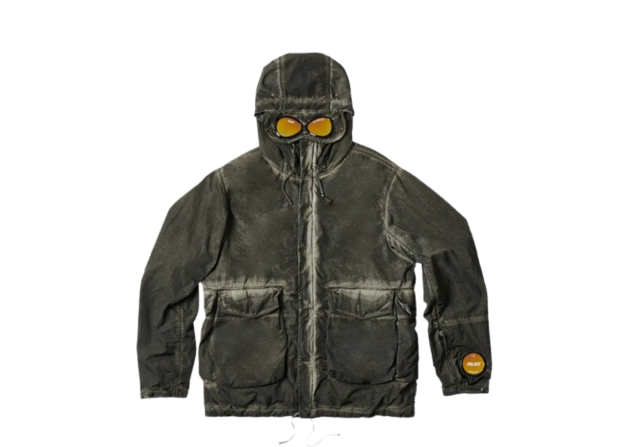 Palace x C.P. Company Shell Goggle Jacket Black