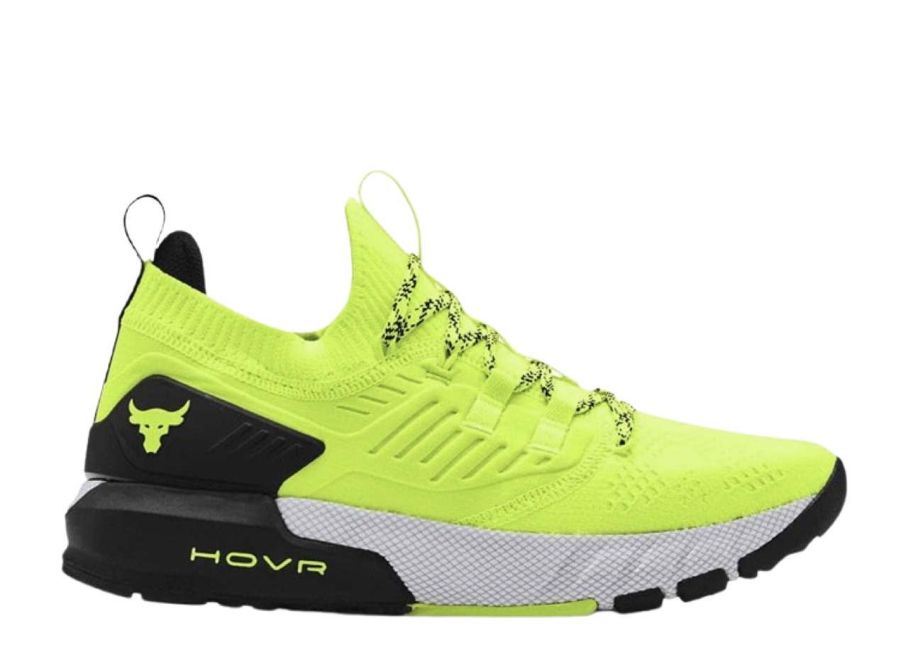Under Armour Project Rock 3 High Vis Yellow Black