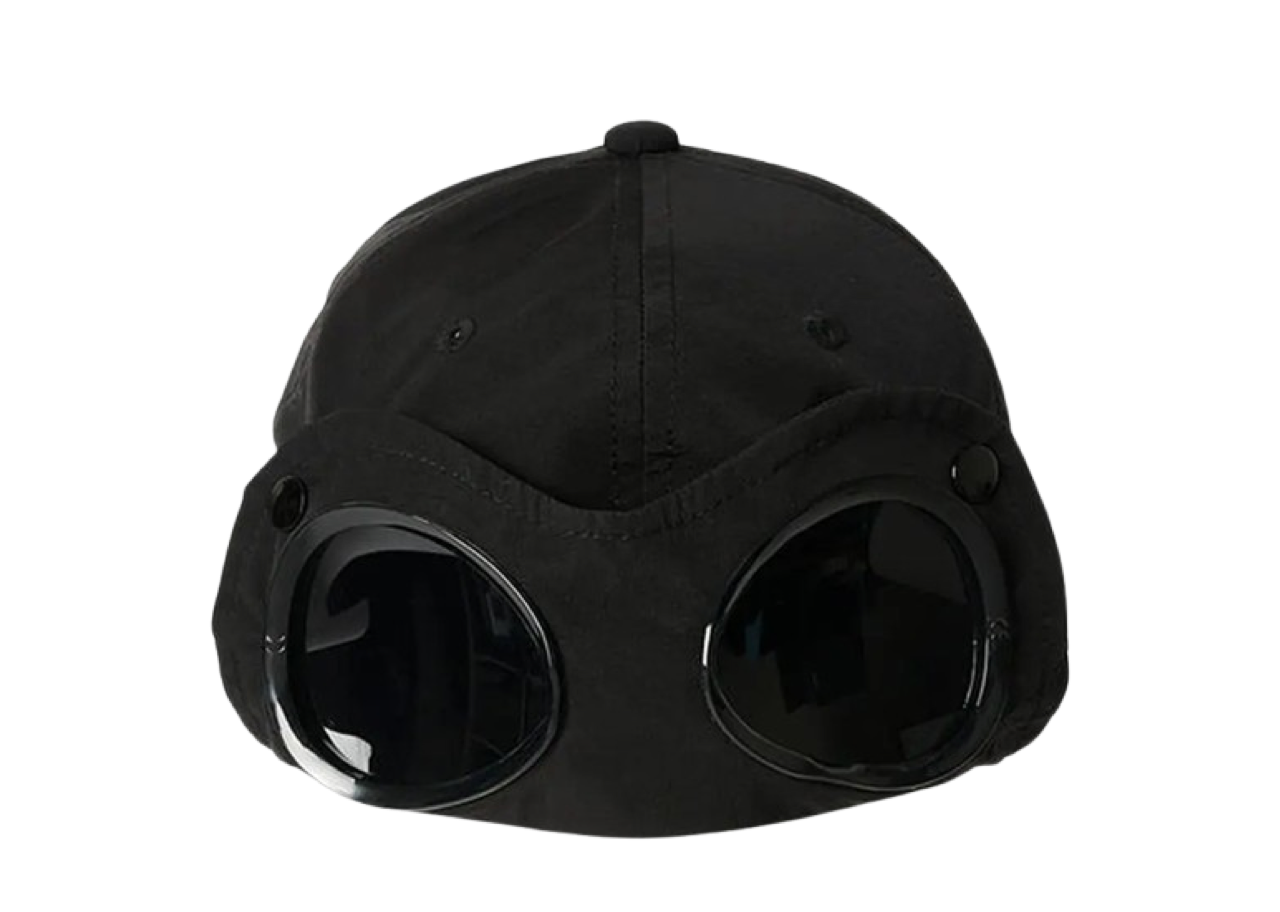 Palace x C.P. Company Goggle P-Cap Black - photo 2