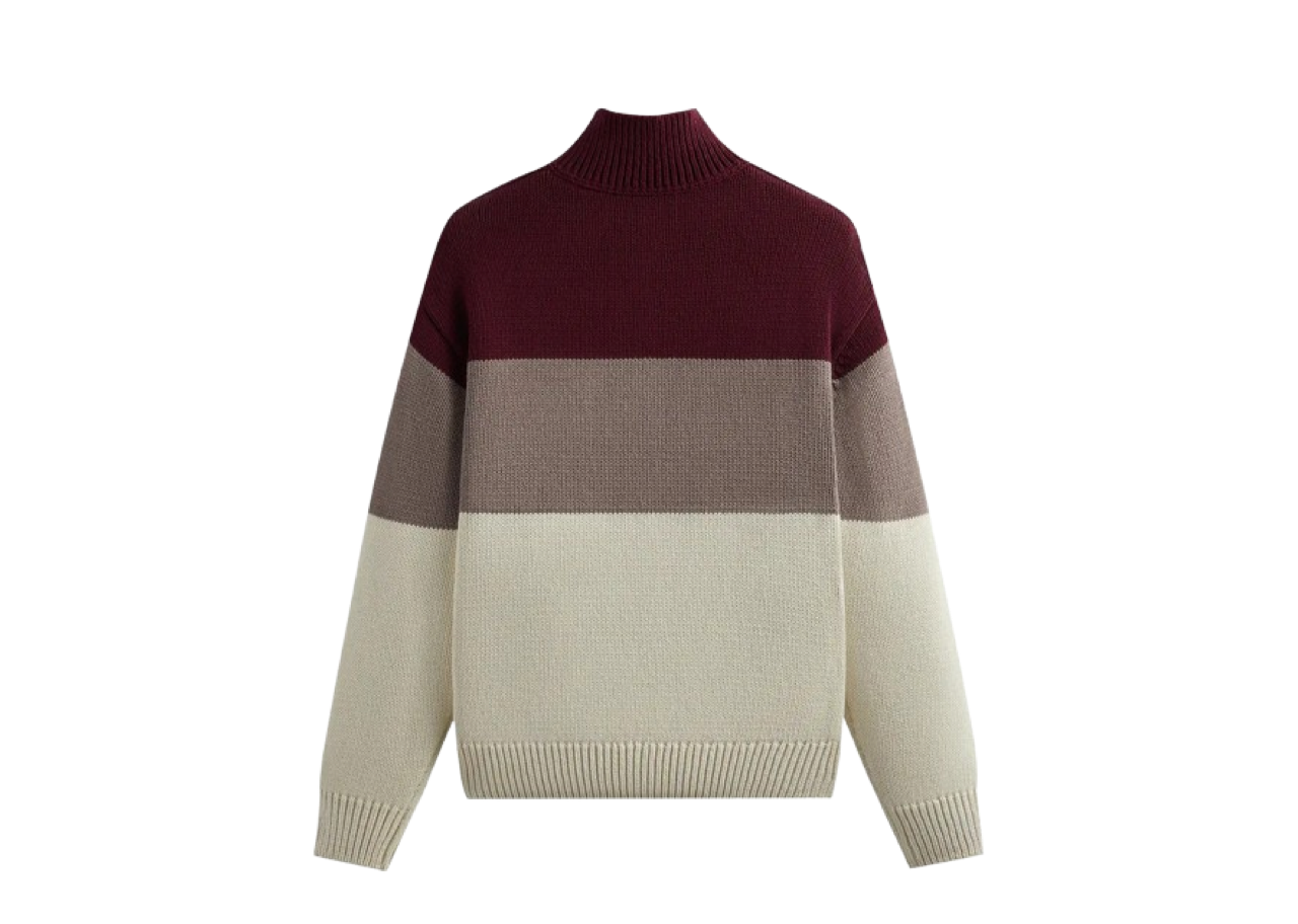 Kith Wyona Quarter Zip Sweater Magma - photo 2
