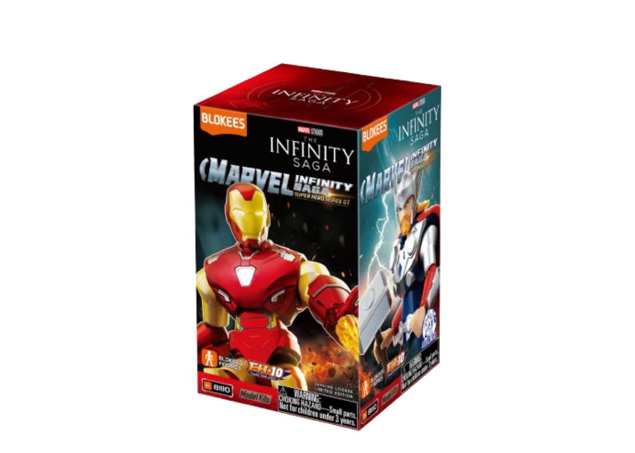 Blokees Figures Marvel Infinity SAGA Marvel Galaxy Version 01 Super Alliance