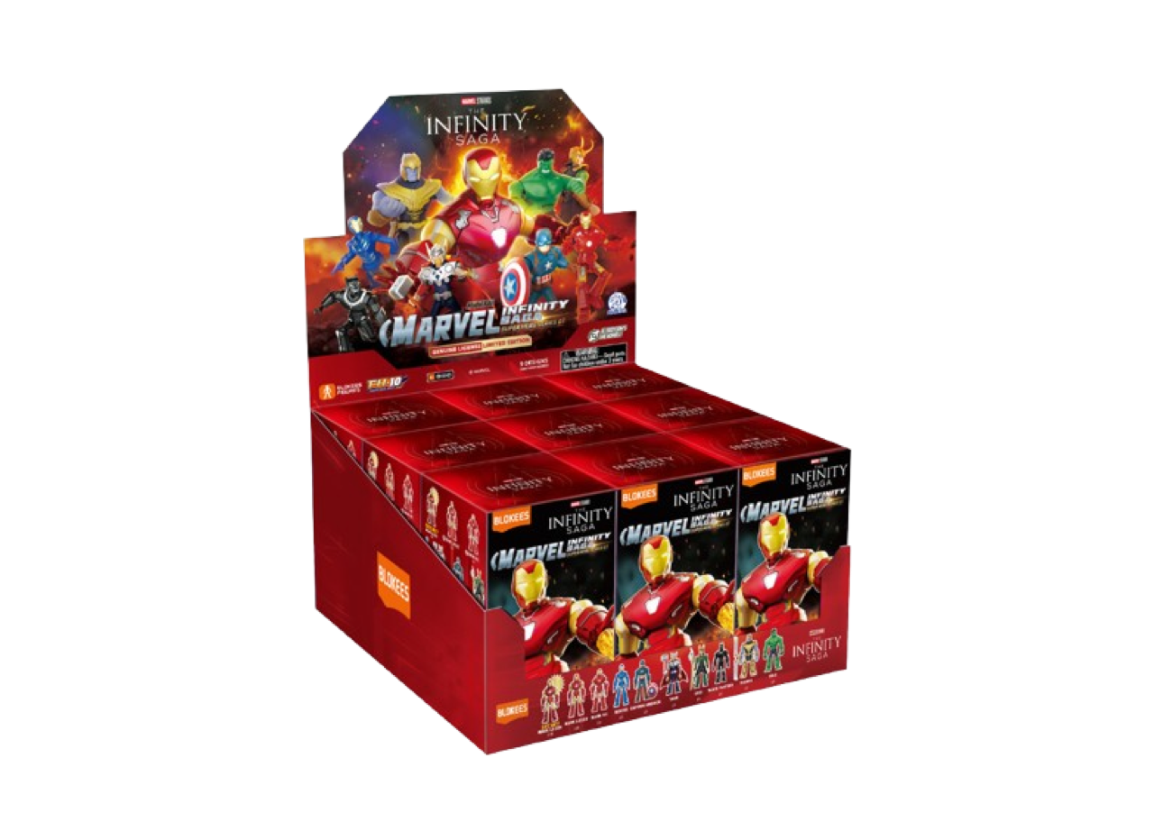 Blokees Figures Marvel Infinity SAGA Marvel Galaxy Version 01 Super Alliance - photo 2