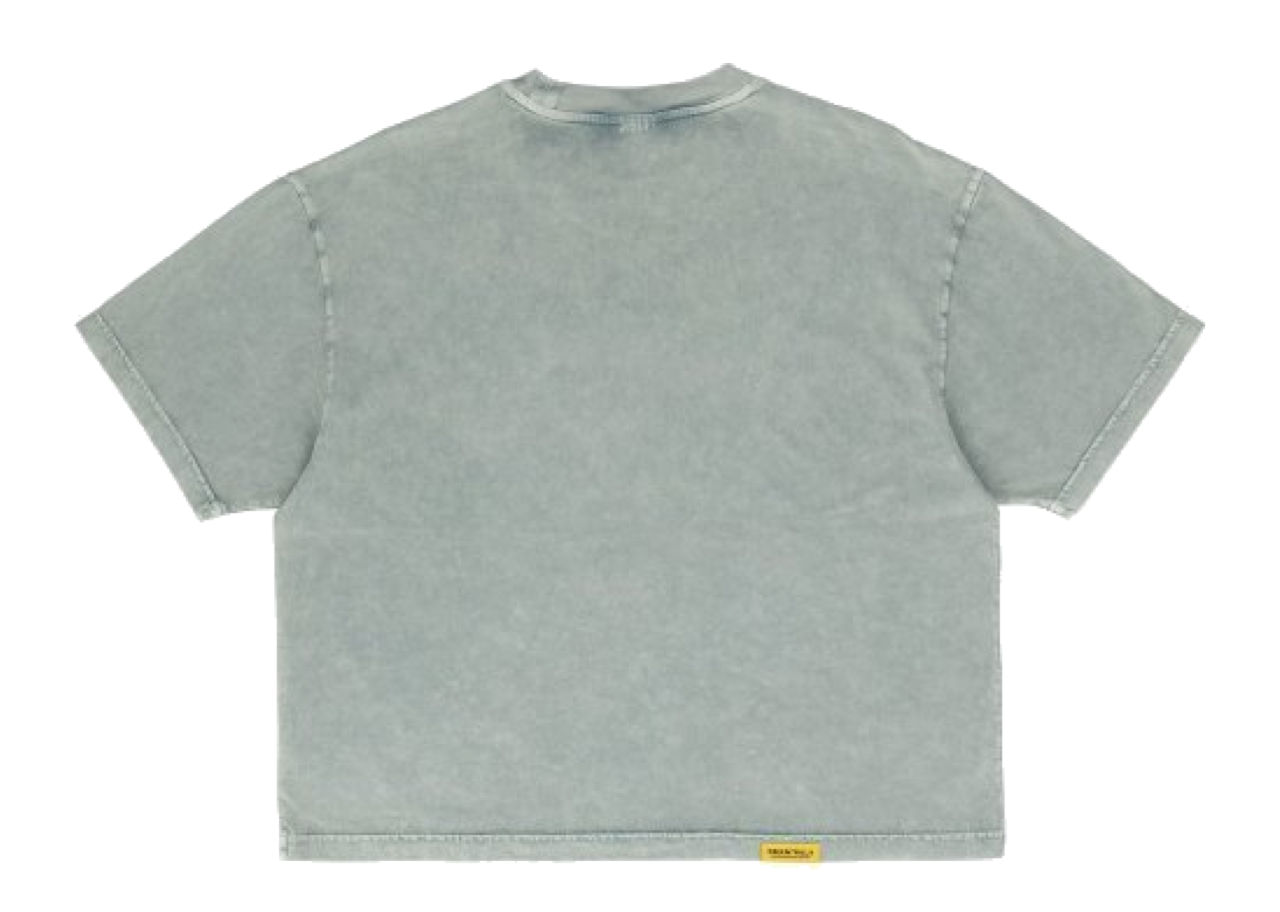 Beentrill Garment Dying T-Shirt Light Blue Women's - photo 2