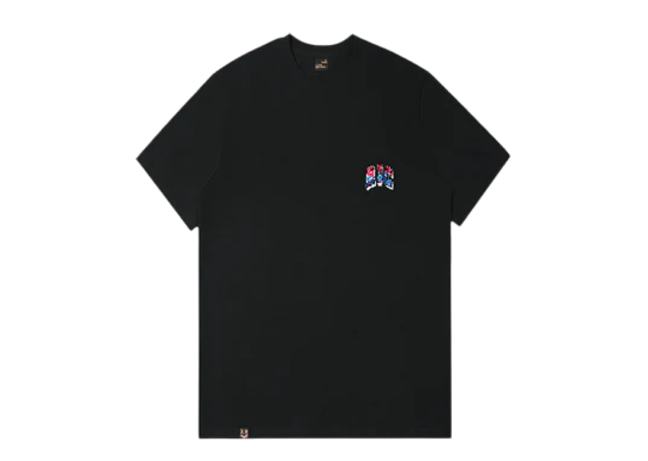 Ricky Is Clown Western Garden Joker Smiley T-Shirt Black - photo 2