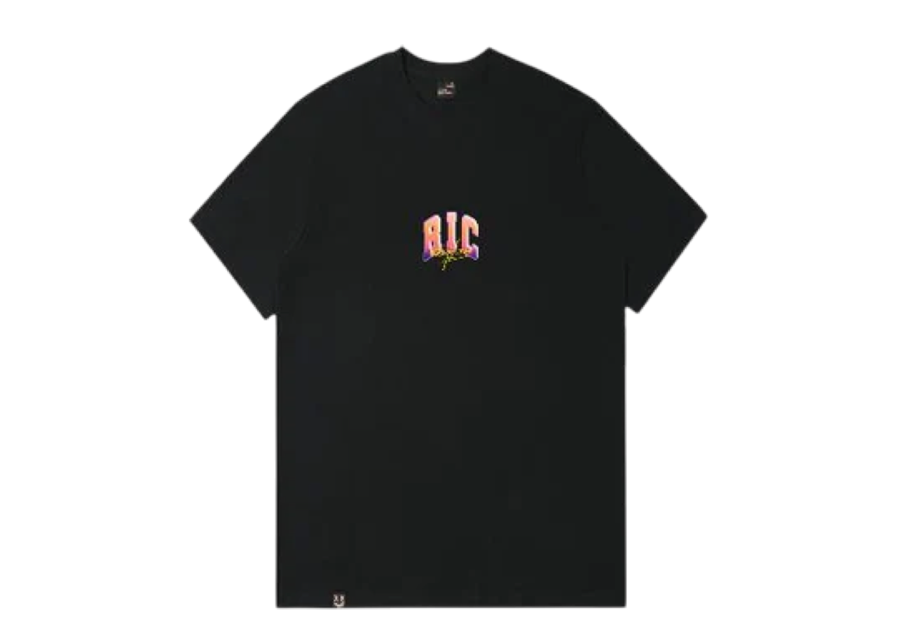 Ricky Is Clown Cyberpunk Age Joker Smiley T-Shirt Black - photo 2