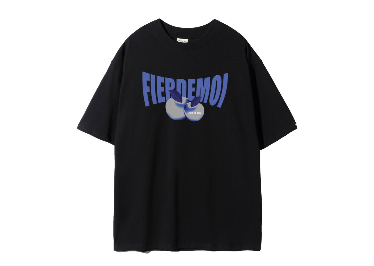 Fier De Moi Witch Apple T-shirt Black