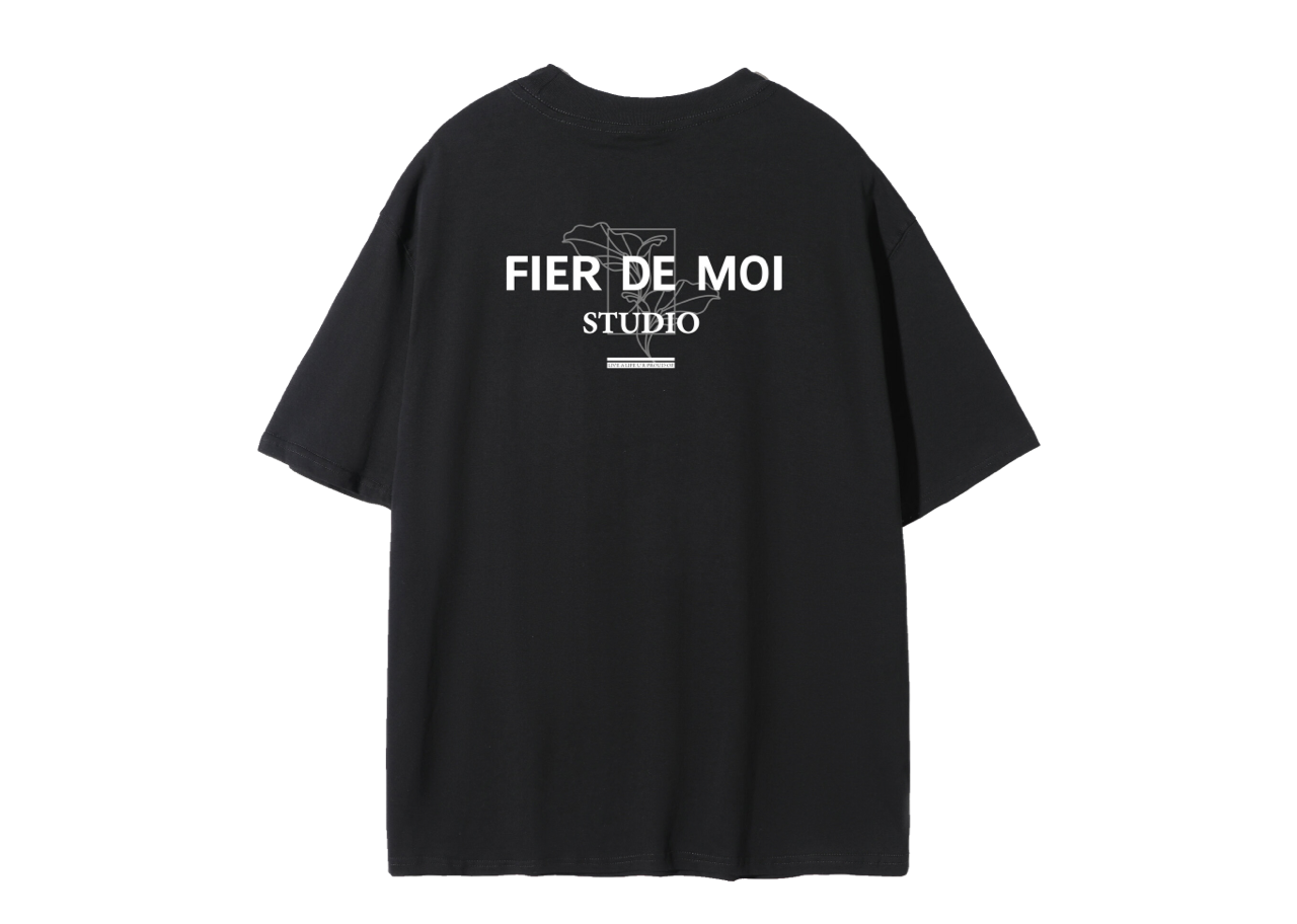 Fier De Moi Studio T-shirt Black