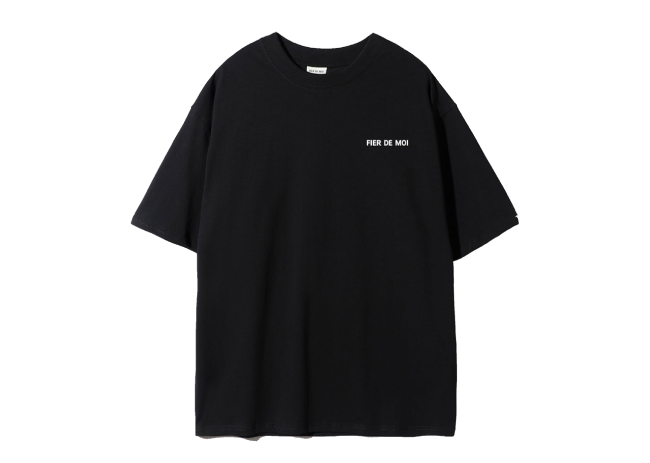 Fier De Moi Starry Smile T-shirt Black - photo 2